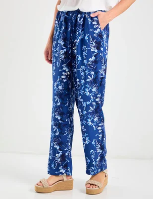 Pantalón relaxed Talbots recto para mujer