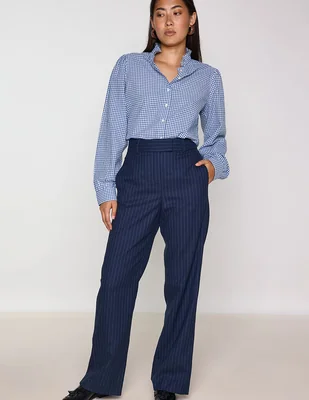 Pantalón de vestir maison 123 straight para mujer