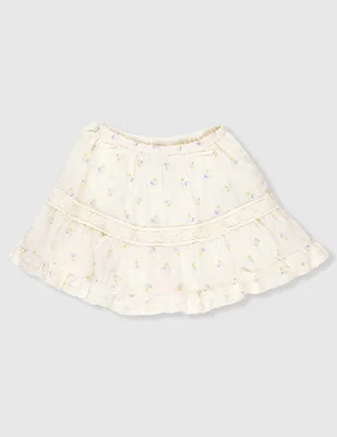 Falda old navy de algodón para niña