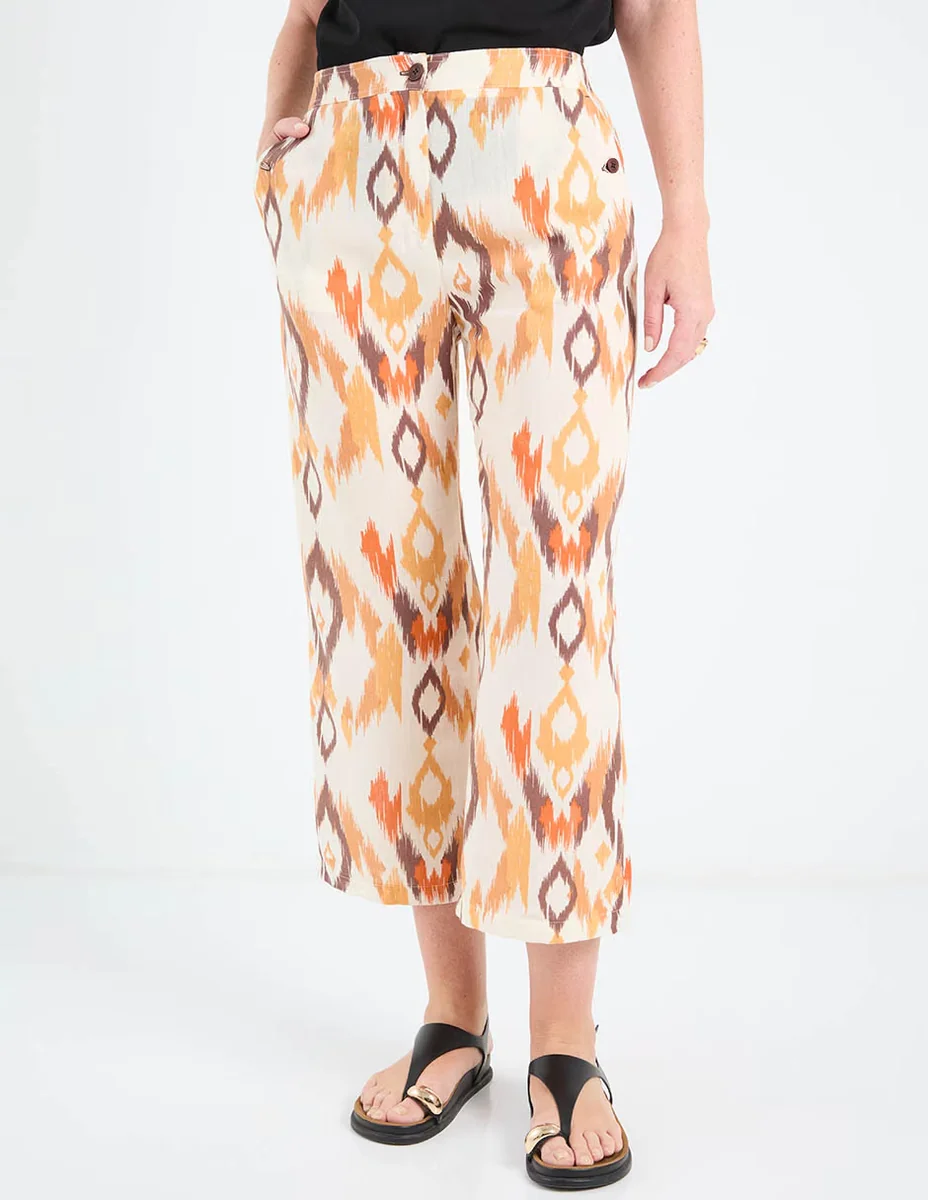 Pantalón dándara regular para mujer