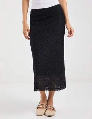 Falda crop 47st a la cintura
