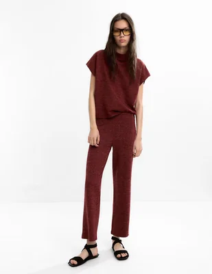 Pants regular Parfois con elástico para mujer