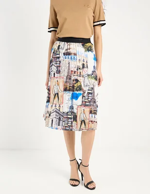 Falda 3/4 Karl Lagerfeld Paris a la cintura
