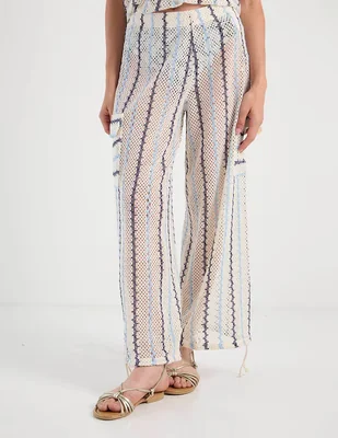 Pantalón relaxed Palmacea loose para mujer