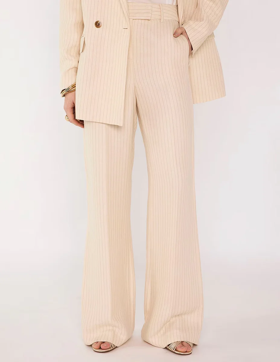 Pantalón relaxed Maison 123 amplio para mujer
