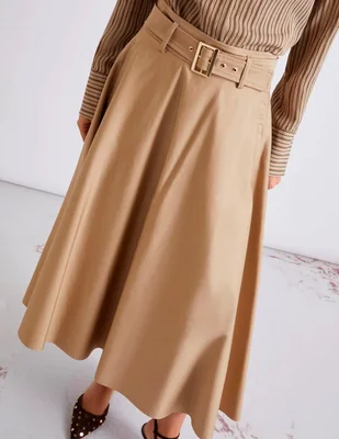 Falda midi Marella a la cintura alta