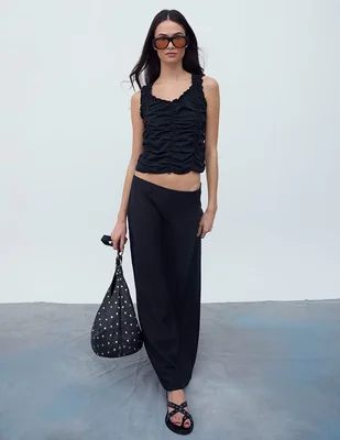 Falda larga Renatta&Go a la cintura