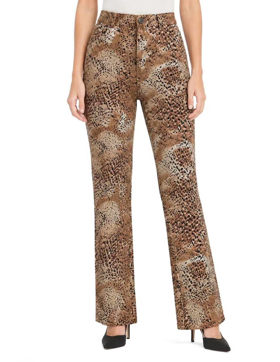 Pantalón regular foley's recto para mujer