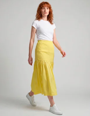 Falda largatopshop a la cintura