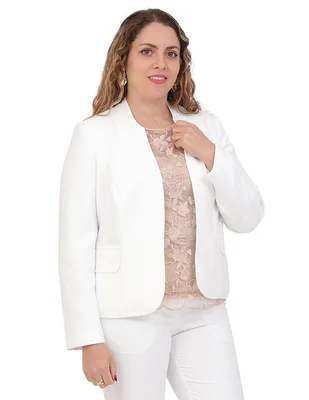 Saco formal Duplan Petite para mujer