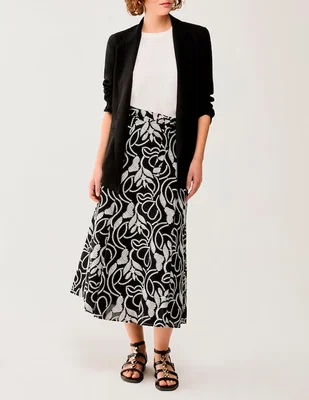 Falda midi Pennyblack a la cintura