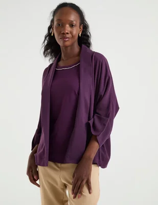 Blusa Damaia Atelier manga 3/4 para mujer