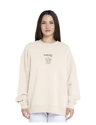 Sudadera tee bar colección caricatura para mujer