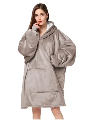 Sudadera con capucha y bolsa Bluelander para mujer