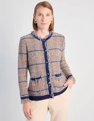 Suéter cárdigan Damaia Atelier
