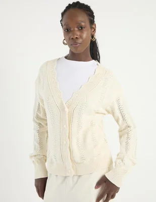 Suéter Talbots cuello v para mujer
