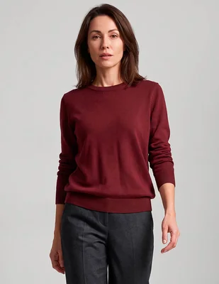 Suéter davinchy cuello redondo para mujer