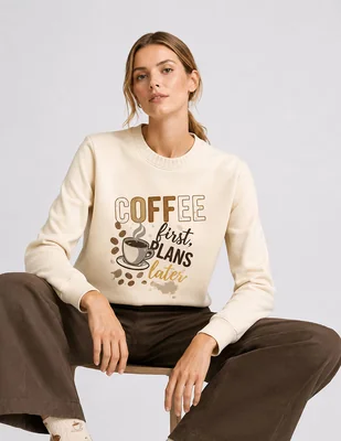 Sudadera con dándara para mujer