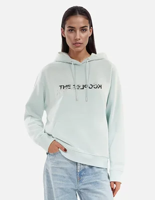 Sudadera con capucha y bolsa The Kooples para mujer