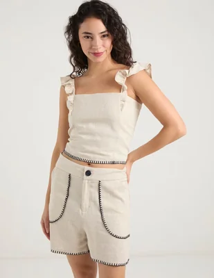 Bermuda coffee bean para mujer