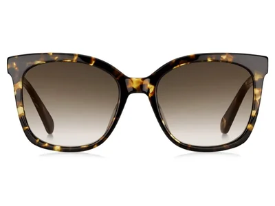 Gafas de sol Kate Spade New York Kiya/S en tono oscuro Havana/Gradiente marrón