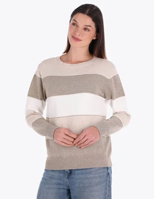 Suéter Charme cuello redondo para mujer