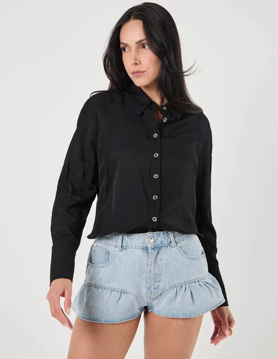 Short Steve Madden de mezclilla para mujer