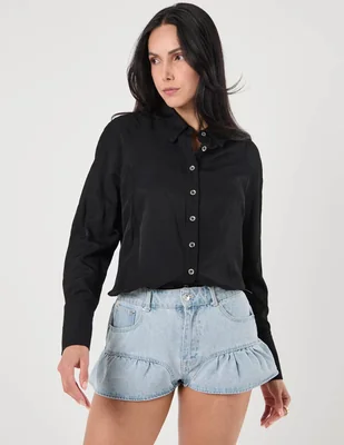 Short Steve Madden de mezclilla para mujer