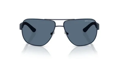 Anteojos de Sol Armani Exchange AX2012S Azul Mate 62mm
