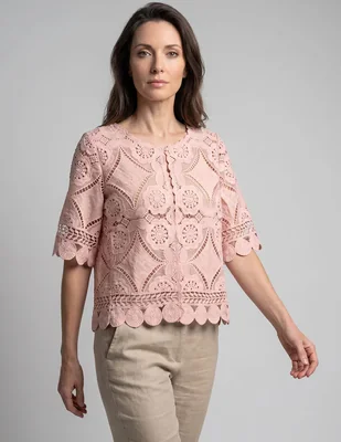 Suéter Rabbit cuello redondo para mujer