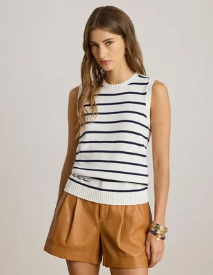 Suéter Lauren Ralph Lauren cuello redondo para mujer