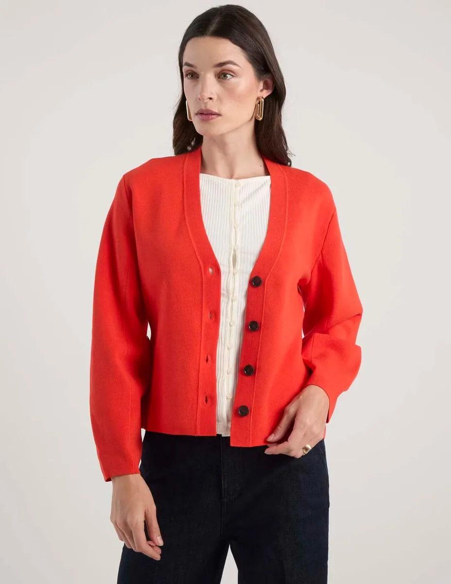 Suéter ann taylor cuello v para mujer