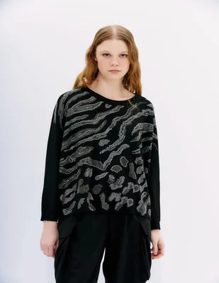 Suéter Rapsodia cuello redondo para mujer