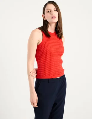 Suéter Tommy Hilfiger cuello redondo para mujer