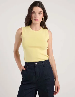 Suéter ann taylor cuello redondo para mujer