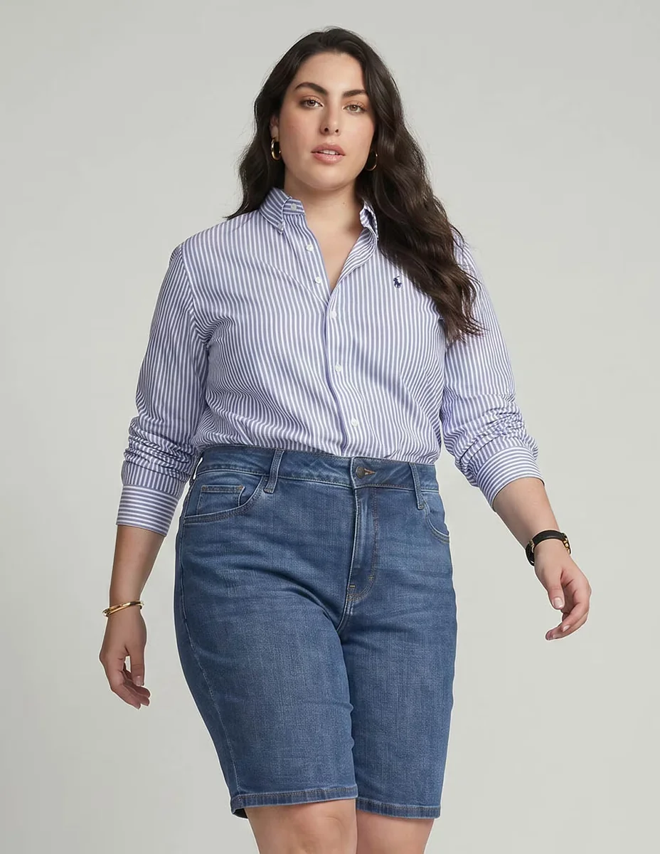 Bermuda Liz Claiborne 386463 Mezclilla