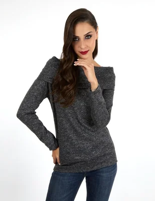 Suéter Beatriz Meade cuello ojal para mujer