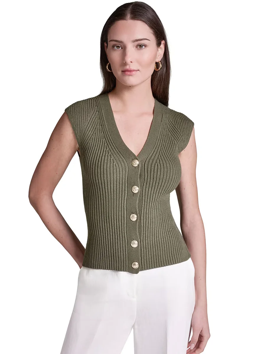 Suéter bcbg cuello v para mujer