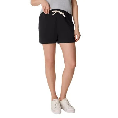 Shorts Hanes de Algodón Negro con Cordón Ajustable
