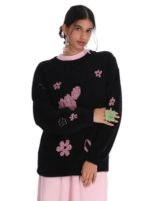 Suéter Ppaayyss cuello redondo para mujer