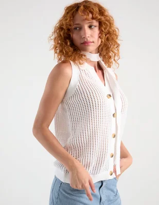 Suéter Ann Taylor cuello polo para mujer