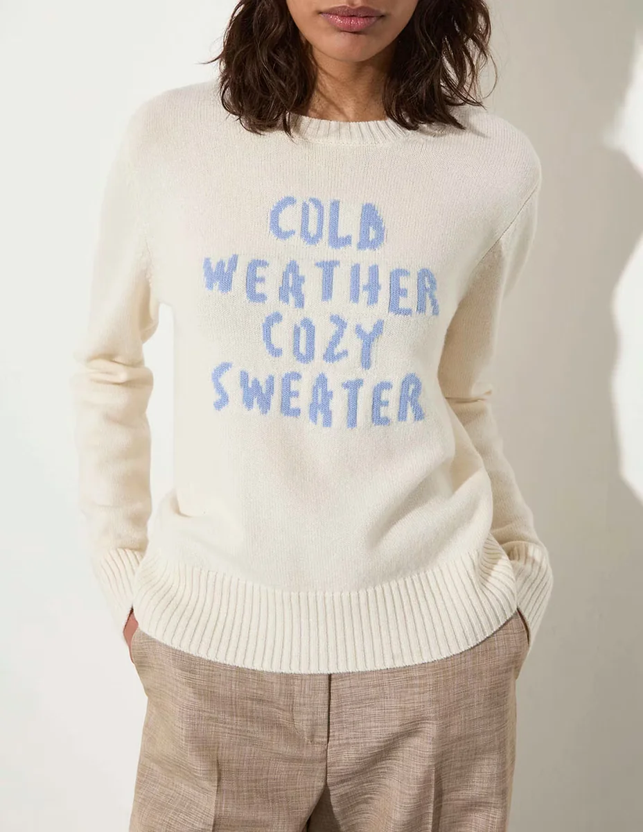 Suéter Max&Co cuello redondo para mujer