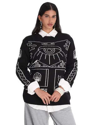 Suéter Ppaayyss cuello redondo unisex
