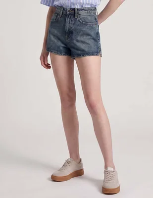 Short de mezclilla para mujer
