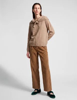Suéter kur.kuma cuello redondo para mujer