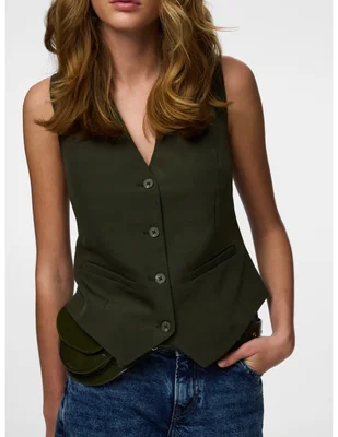 Chaleco Pieces para mujer