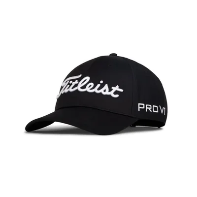 Gorra Titleist Tour Performance 2022 Negra/Blanca