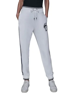 Pants slim Karl Lagerfeld Paris con agujeta para mujer