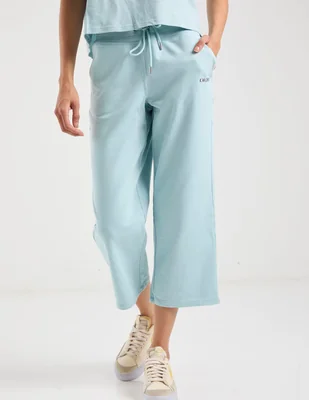 Pants regular DNKY con agujeta para mujer