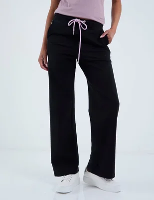 Pants regular aéropostale con elástico para mujer